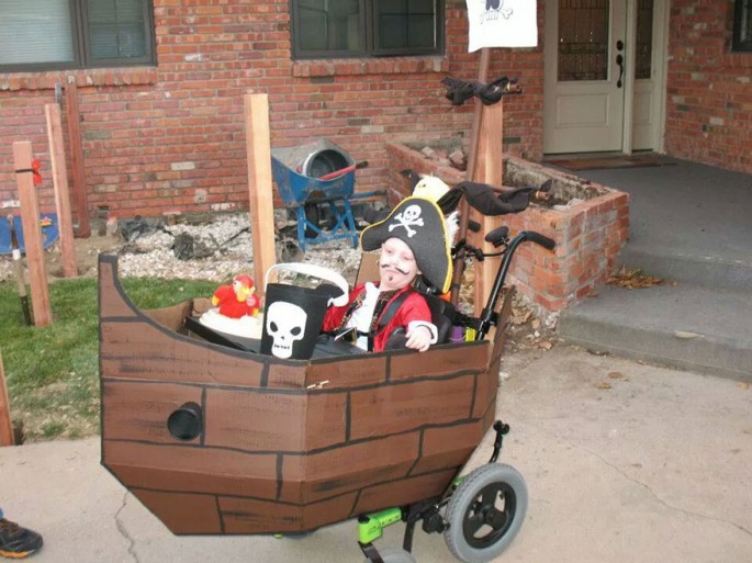 Image result for wheelchair costumes pirate