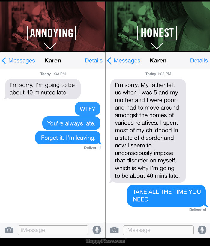 6 brutally honest improvements to annoying text messages we're all sick of getting.