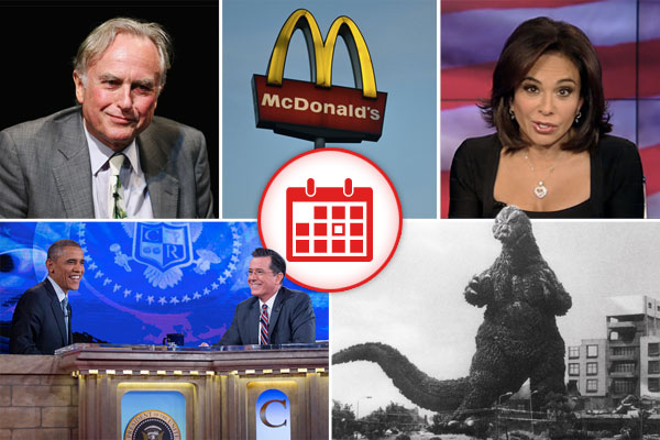 Richard Dawkins - The Colbert Report Video Clip Comedy