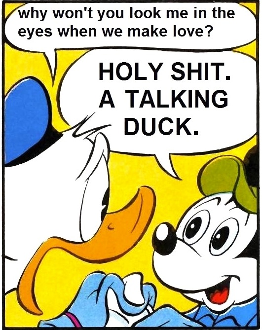 Donald Duck And Mickey Mouse Have Bizarre Conversation