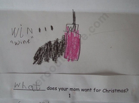 7 new unintentionally inappropriate test answers from young children.