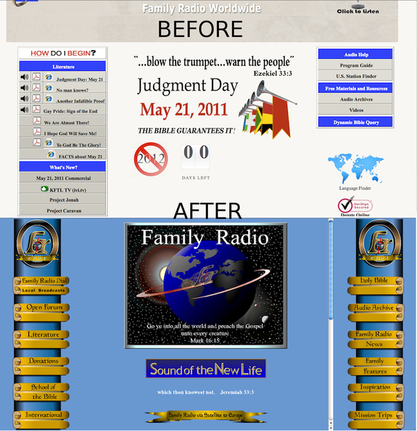 Family Radio Web Site debuts exciting new redesign!
