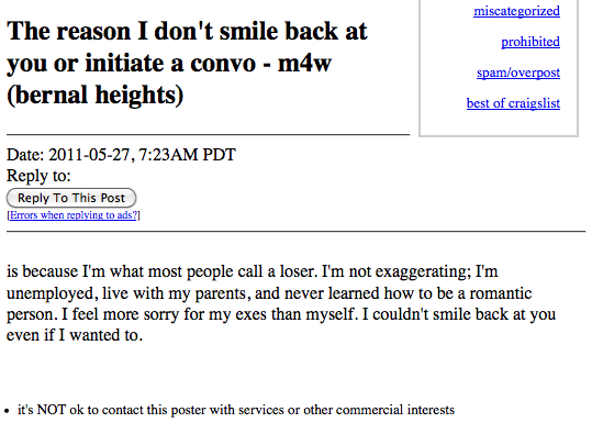 Craigslist Missed Connections That Should Probably Never ...