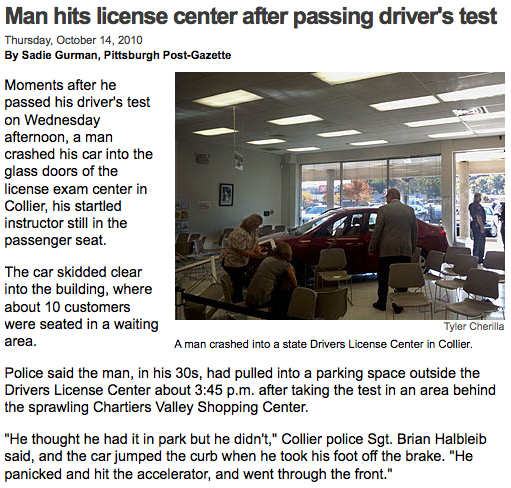 Quite possibly the greatest headline in the history of journalism.