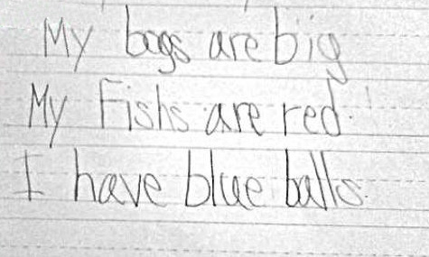 7 new unintentionally inappropriate test answers from young children.