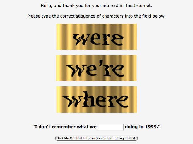 How to keep the grammatically challenged off the Internet.