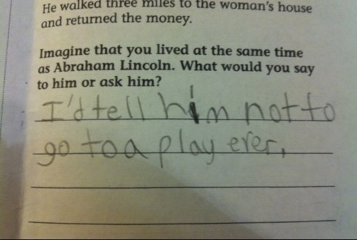 7 new unintentionally inappropriate test answers from young children.