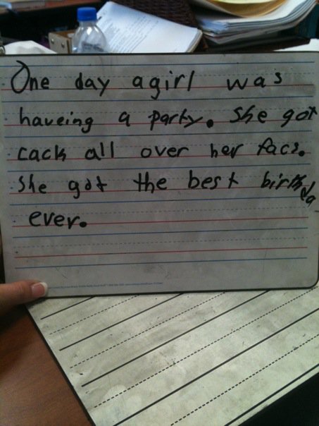 7 new unintentionally inappropriate test answers from young children.