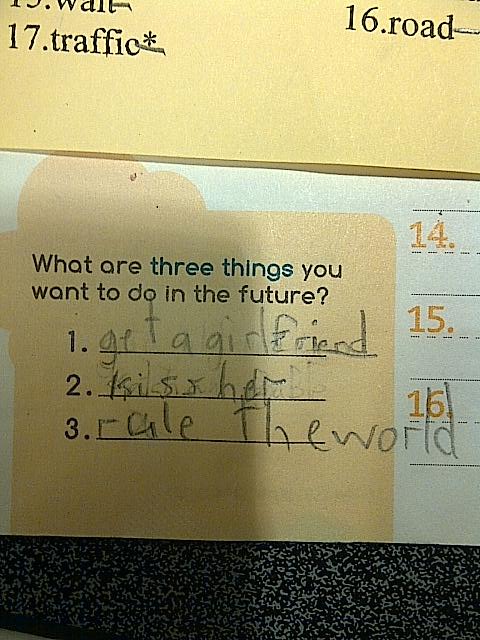 7 new unintentionally inappropriate test answers from young children.