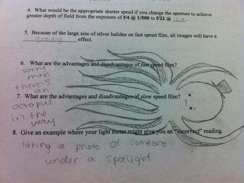 7 new unintentionally inappropriate test answers from young children.