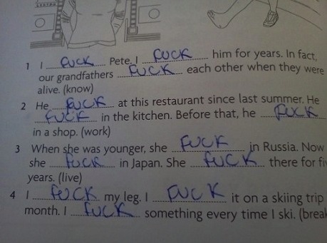 7 new unintentionally inappropriate test answers from young children.