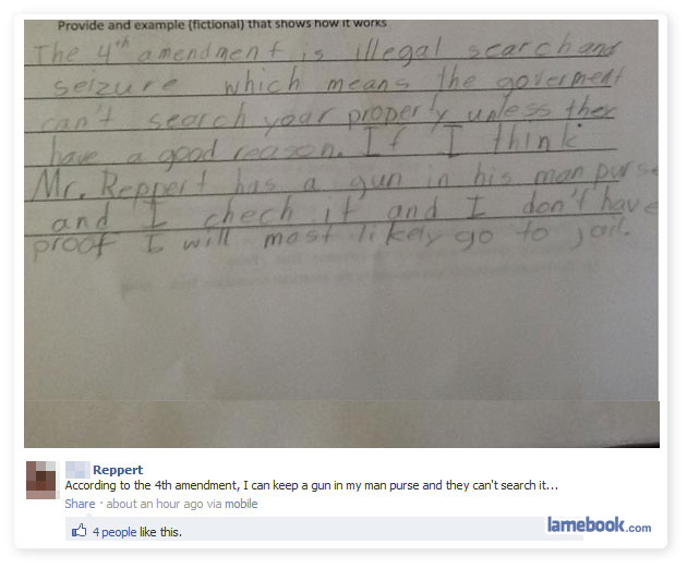 7 new unintentionally inappropriate test answers from young children.