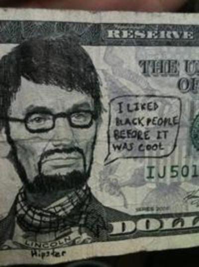 11 more impressive examples of creatively defaced currency.