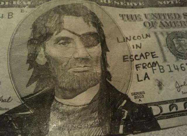 11 more impressive examples of creatively defaced currency.