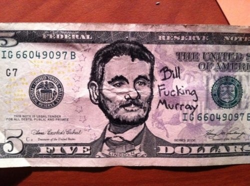 11 more impressive examples of creatively defaced currency.
