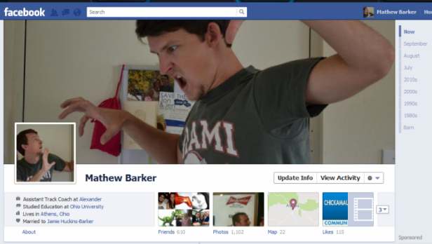 More of the most creatively designed Facebook Timeline profiles.