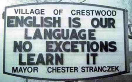 Our 40 favorite spelling errors of all time.
