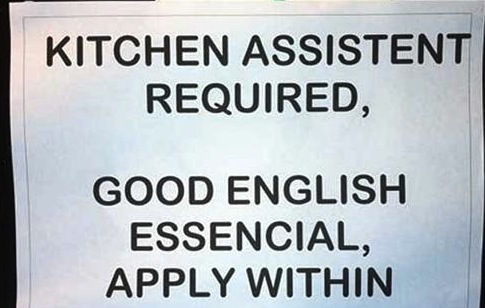 Our 40 favorite spelling errors of all time.