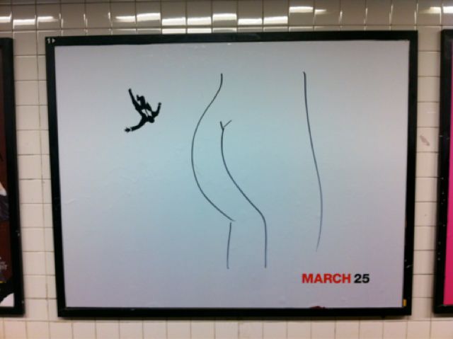 The most clever ways to deface a subway advertisement for "Mad Men."