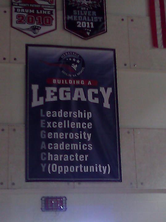 School excels in everything except coming up with acronyms.