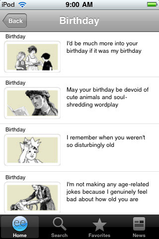 Let Someecards improve your life with the newly updated Someecards iPhone App.