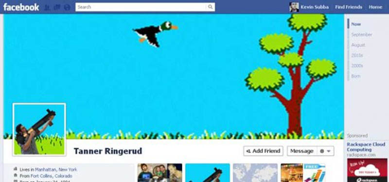 More of the most creatively designed Facebook Timeline profiles.