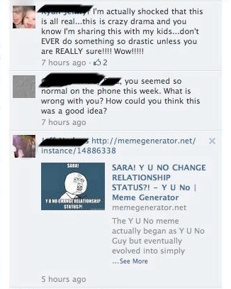 Amazingly awful tattoo leads to amazingly public Facebook breakup.