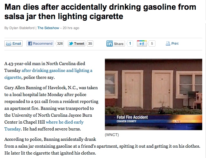 The most mind-blowingly absurd headline we've seen all week.