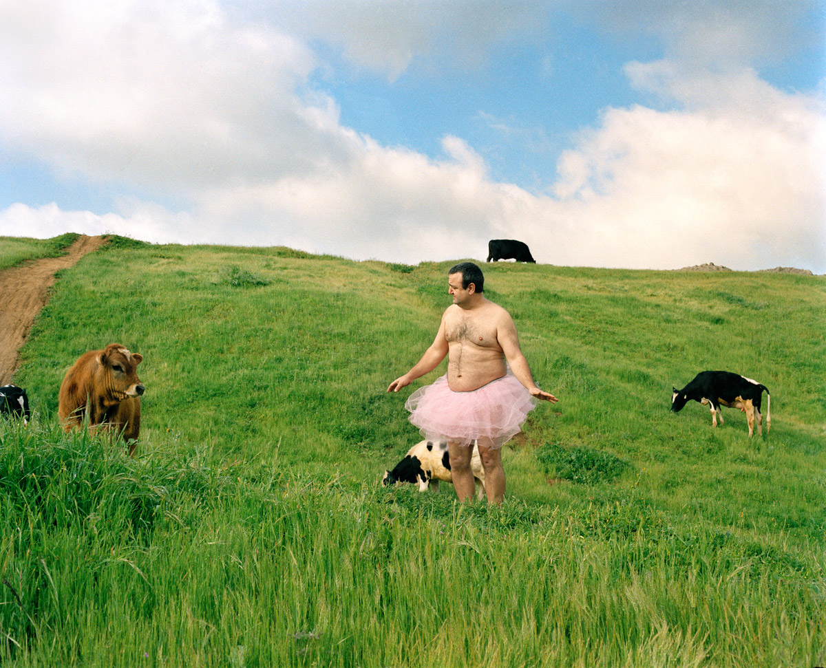 The sweetest thing a husband wearing nothing but a tutu ever did for his sick wife.