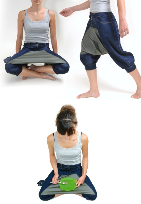 A fashion statement that lets the world know you eat food off your genitals.
