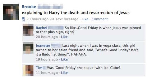 10 examples of Easter gone horribly wrong on Facebook.
