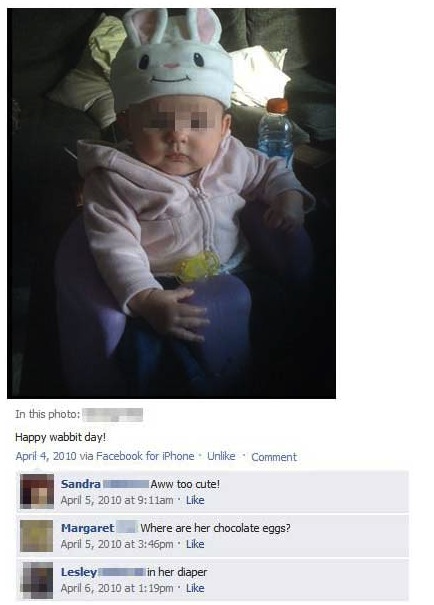 10 examples of Easter gone horribly wrong on Facebook.