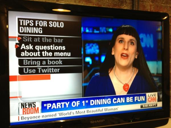 News segment doubles as lonely reporter's cry for help.
