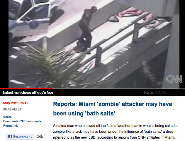 Undeniable proof that the zombie apocalypse is upon us.