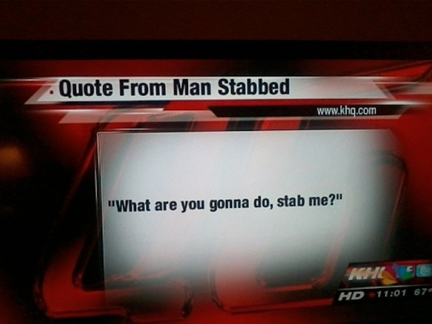 How to make sure your last words are definitely going to be your last words.