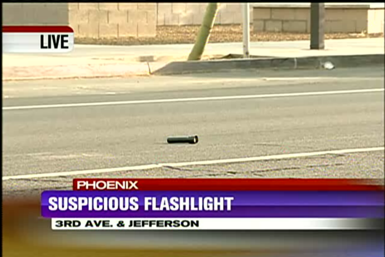 What it looks like when a TV station is having the slowest news day ever.