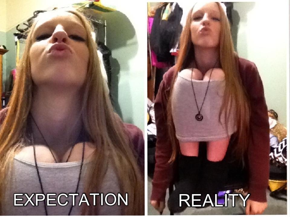 How to disappoint every horny guy on Facebook.