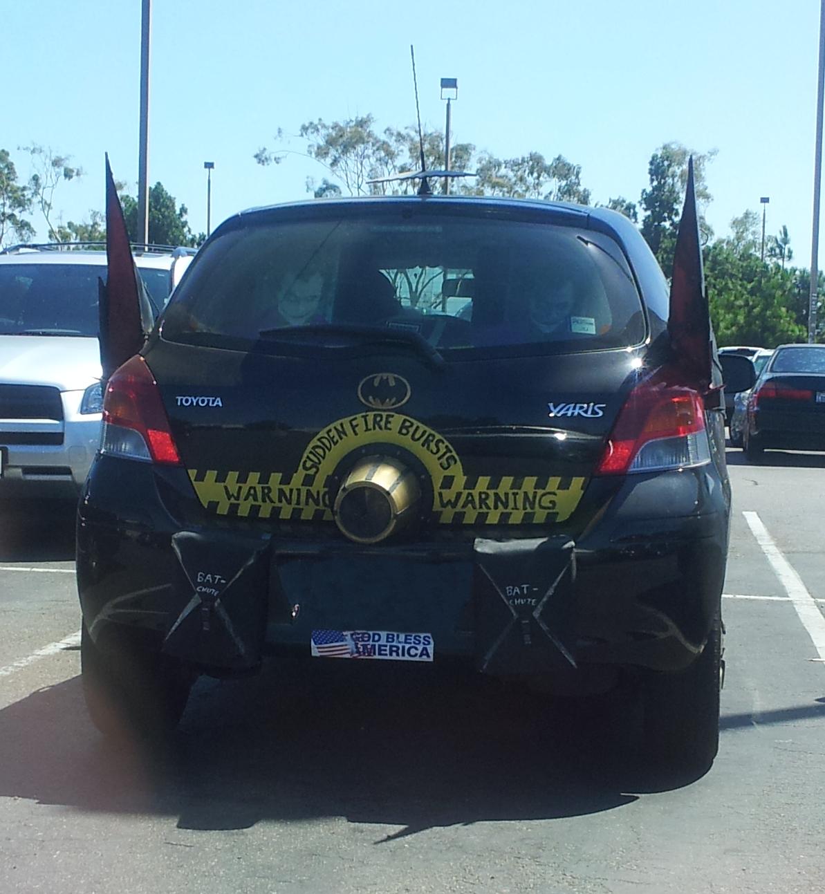How you know Bruce Wayne's trust fund has rapidly been depleting.