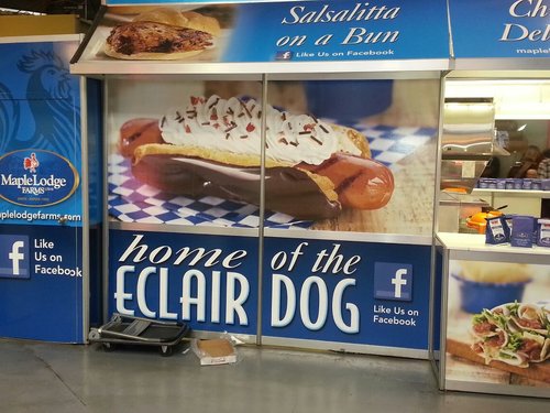 The perfect summer treat for fat asses who don't have time to eat both dinner and dessert.