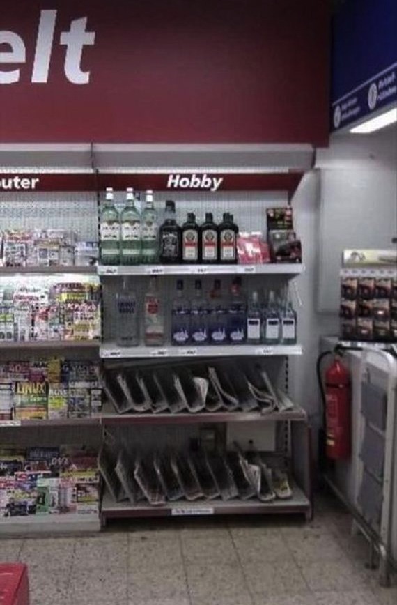 Drug store spins chronic alcoholism in the most positive way possible.