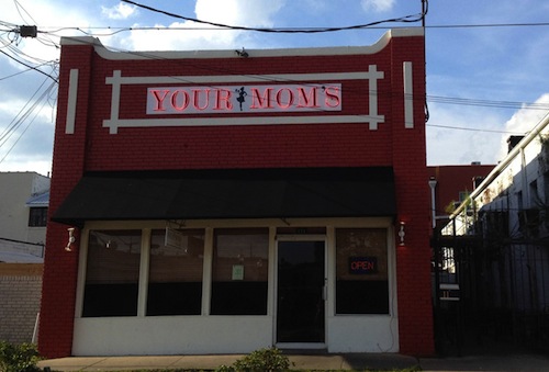 A restaurant that insults you before you even walk in the door.