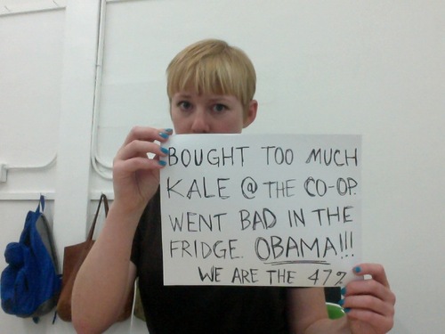 The 47% speaks out against Romney in the most smart-ass way possible.