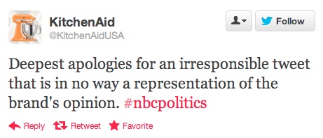 The most disastrous corporate tweet from last night's debate.