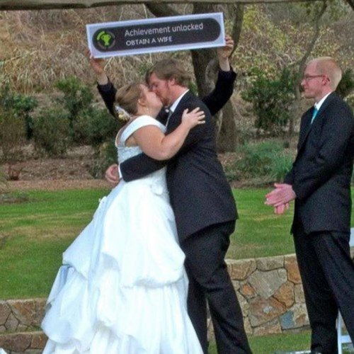 How to celebrate your wedding if you're a huge nerd.