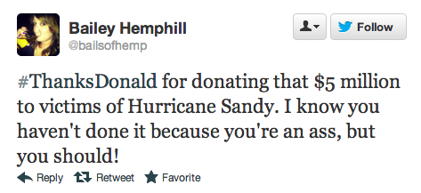 Massive number of Twitter users now shaming Donald Trump into being a decent human being.
