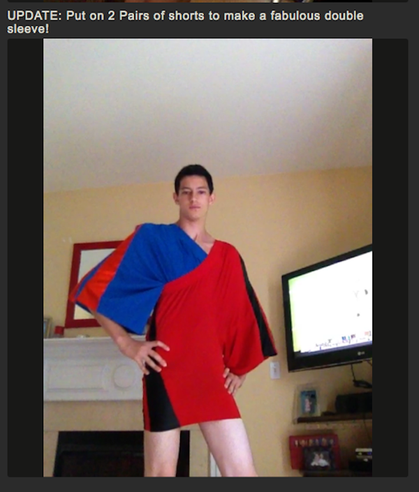 Men On Reddit Turn Shorts Into Dresses Someecards Fashion & Beauty