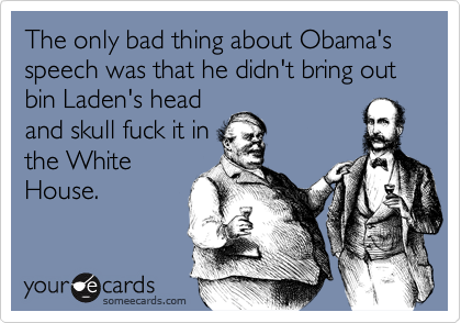 bin laden funny head. Funny Somewhat Topical Ecard: