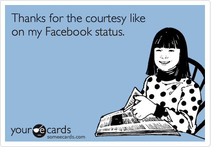 funny things to say on facebook. What funny things to say on