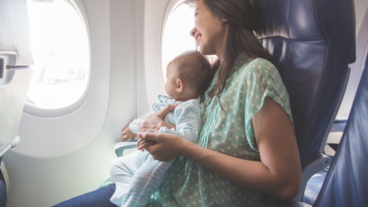 Woman snaps at sister's complaints about 'non-parents' on plane, 'you chose to bring a baby.'