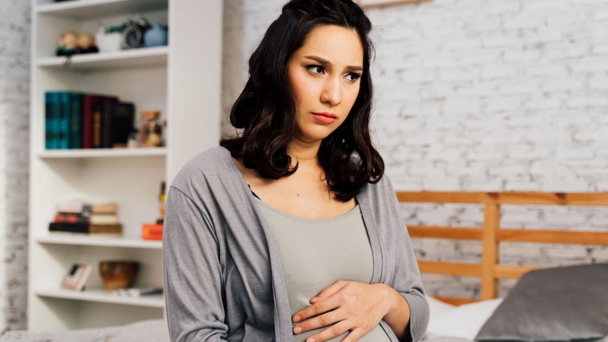 Pregnant woman lashes out when husband freaks out over his baby shower task. AITA?